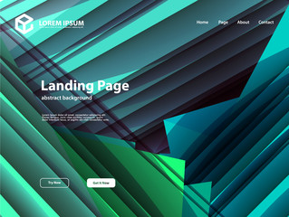 website landing page abstract line layering with copy space background