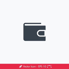 Wallet Icon / Vector
