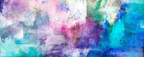 Foto auf Acrylglas malerei texturen querformat banner © bittedankeschön