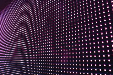 Colourful LED lighting pattern