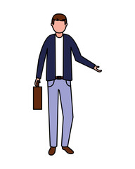 businessman male character