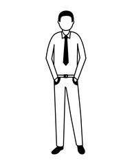 businessman male character
