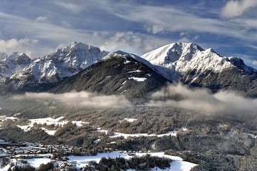 Panoramic View Wildspitze Tirol Alps