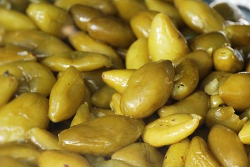 Pickled madan is delicious at street food