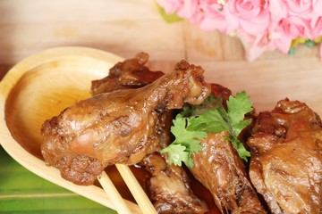 Stewed chicken is delicious are chinese food