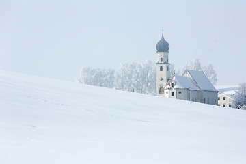St. Christoph im Winternebel