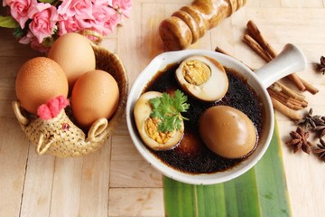 Stewed egg is delicious are chinese food