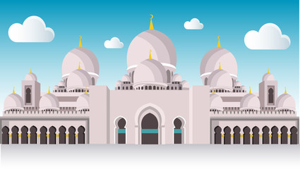 Abu Dhabi mosque