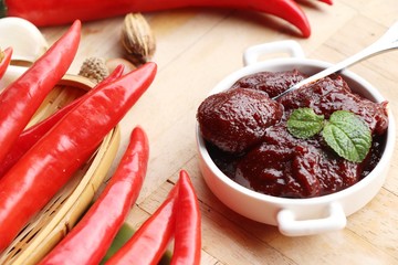Korean red pepper paste gochujang for cooking