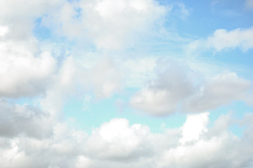 Blue Sky with Clouds