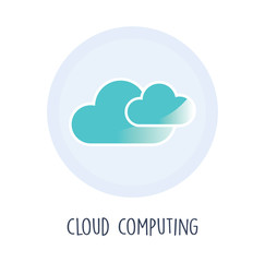 CLOUD COMPUTING ILLUSTRATION CONCEPT
