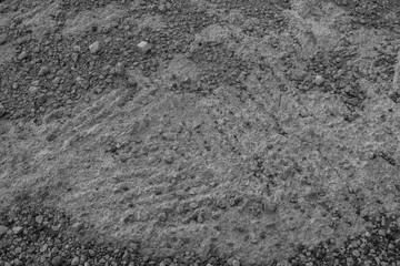 Gray background of textured concrete