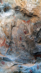 Laas Geel cave formations have one the oldest and best preserved rock art in Horn of Africa. Estimated 5000 year old paintings depict cattle, wild animals, humans and domesticated dogs.