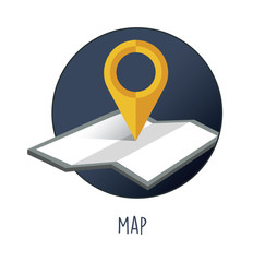 MAP ILLUSTRATION CONCEPT