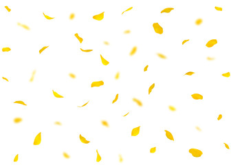 Valentine's day background or cards made of rose petals. In the background are blurred rose petals