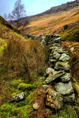 Fototapeta premium Old drystone wall