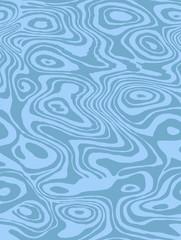 Shining Water Surface Seamless Pattern. Sea Ripple. Abstract Blue Waves Background; Fashion design for fabric, wallpaper, textile, decor and packaging.