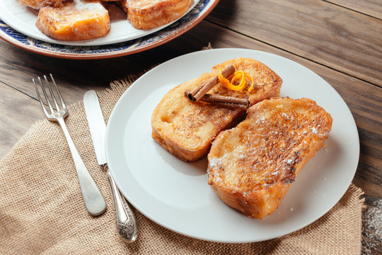 "Torrijas", typical spanish dessret in Lent and Easter