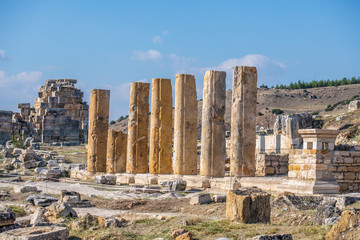 Fototapeta premium ancient antique buildings and ruins