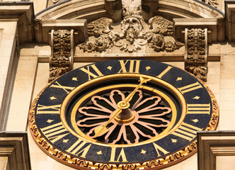 Palace of Westminster- clock - I - London
