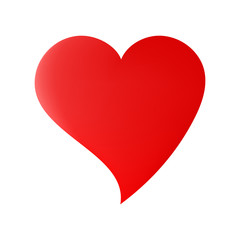 Love message vector illustration