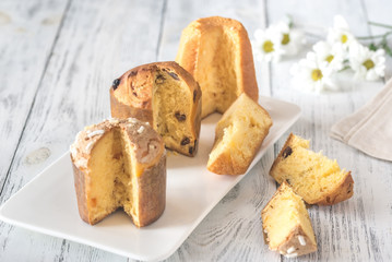 Italian Christmas cakes collection