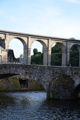 Brücke in Dinan, Bretagne