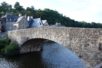 Fototapeta premium Brücke in Dinan, Bretagne