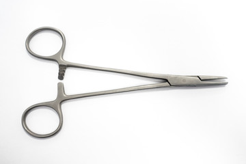  Surgical instrument to be used in an operating theater set against a white background