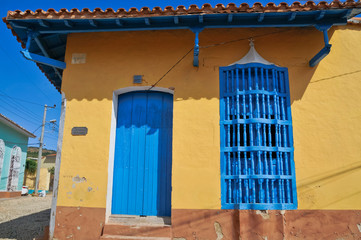 Stadtansicht, Straßenszene, Trinidad, Kuba