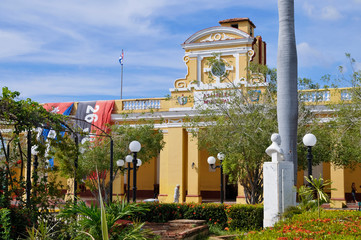Plaza Carillo, Stadtansicht, Straßenszene, Trinidad, Kuba
