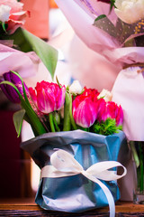 flowers decorative tulips bouquets