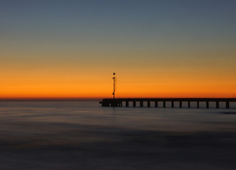 after the sunset in versilia
