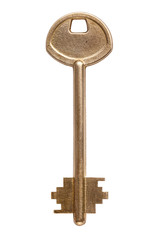 key isolated on white background