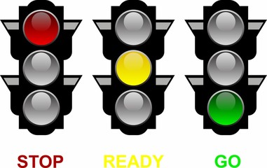 Traffic Light - Vector