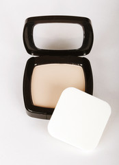 Make-up powder in box