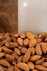 Homemade almond milk