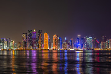 Fototapeta premium Doha citi view. Qatar.
