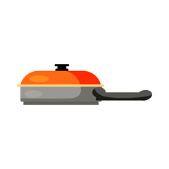 Frying pan illustration