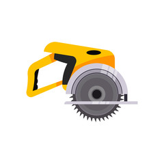 Gas chainsaw illustration