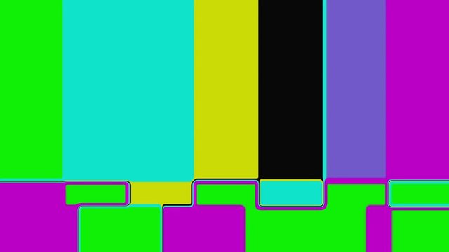 abstract tv bars test background