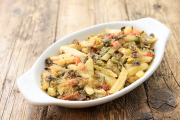 Tasty dish of ratatouille
