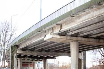 concrete structure of automobile bridge