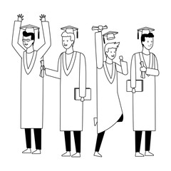 Students graduation ceremony