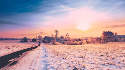 Pennsylvania Winter Sunrise