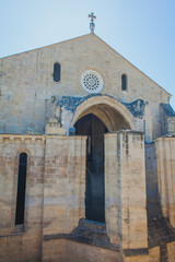 ruins of a medieval monastery