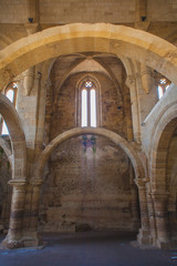 ruins of a medieval monastery