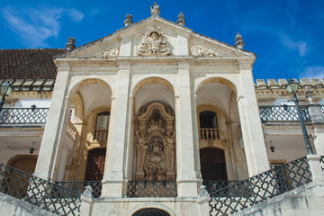 Obraz premium stairs to the ancient palace