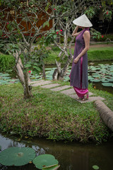 girl on the river Vietnam