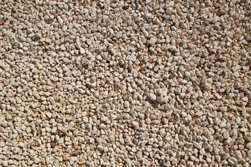 Small gravel of different colors background